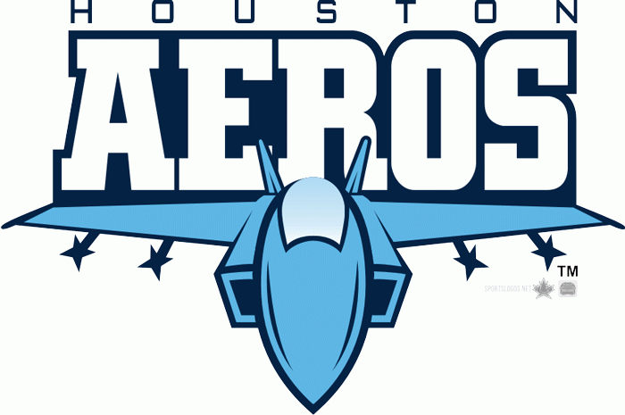 Houston Aeros 2002 03-2003 04 Primary Logo iron on transfers for T-shirts
